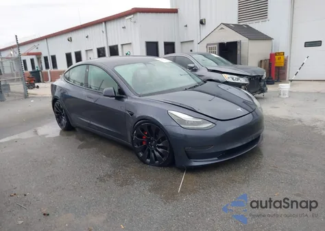 2023 Tesla Model 3 Performance Dual Motor All-Wheel Drive from USA, damaged, VIN 5YJ3E1EC0PF488692